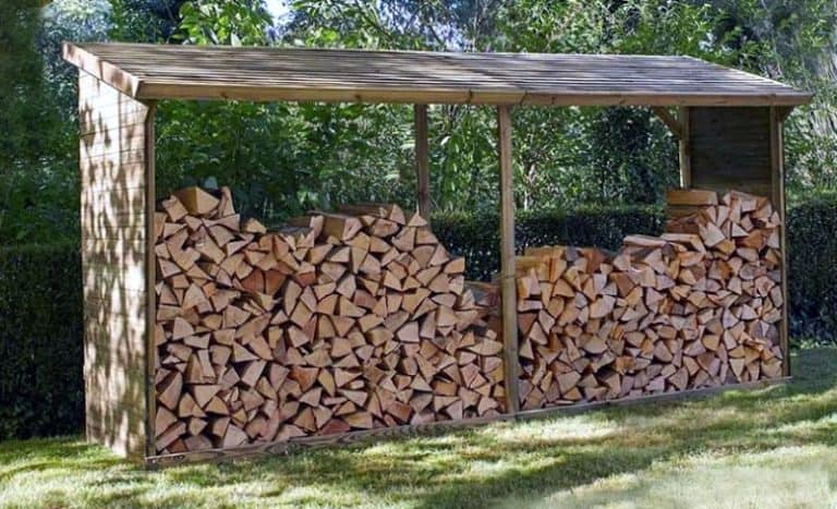 Comment stocker le bois de chauffage à l’extérieur